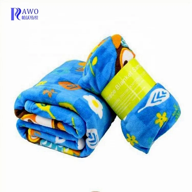 Animal print sofa throw animal fleece blankets 100% polyester fleece blanket for kids