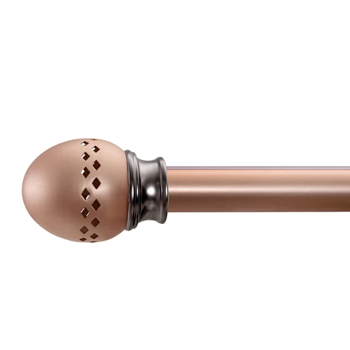 High Quality 28mm Curtain Rod With Metal final in Stock