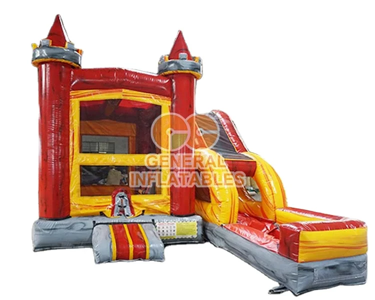 High quality PVC inflatable castle and slide for adults water slide bounce house commercial Inflatable castle bouncer for party