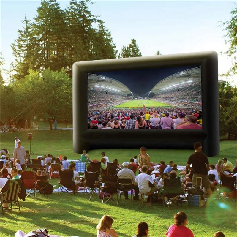 Hot Sale Portable Outdoor Party 160 in Projector Screen