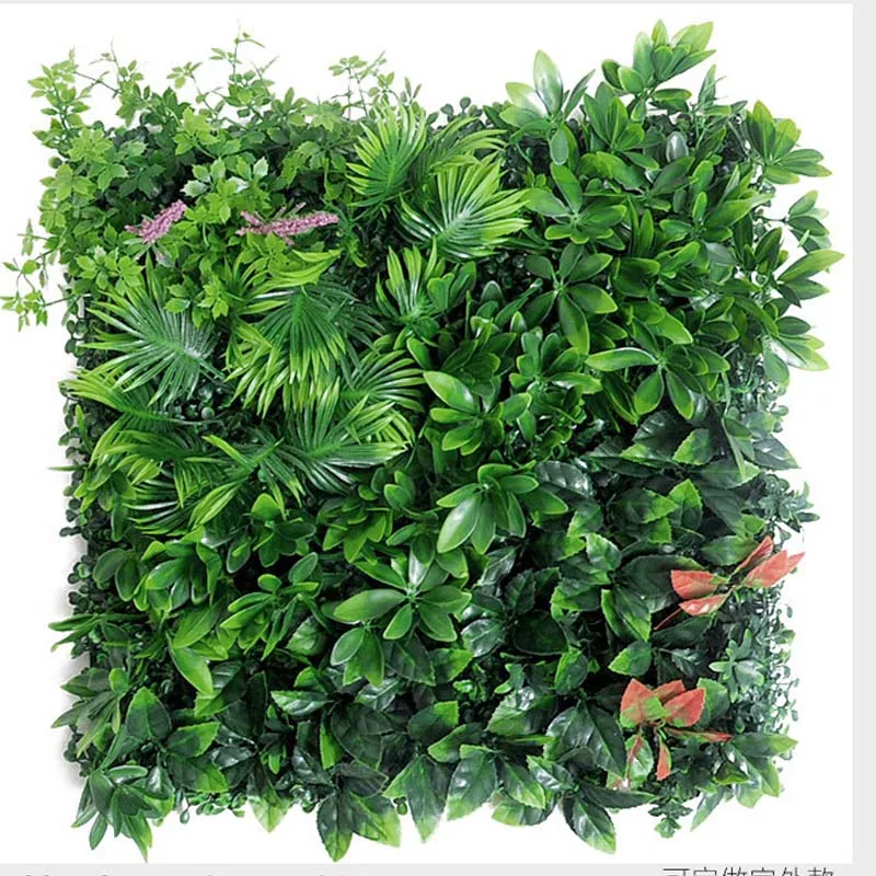 Home Garden Decorative Diy Wall Hanging Synthetic Grass Fence Foliage Green Wall Artificial Plants Artificial Grass Wall Panal