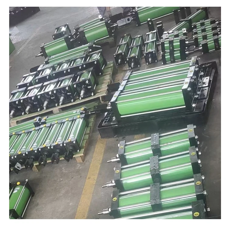 
Custom industrial double Acting tie rod hydraulic cylinder 80x100 hob for farm equipment 