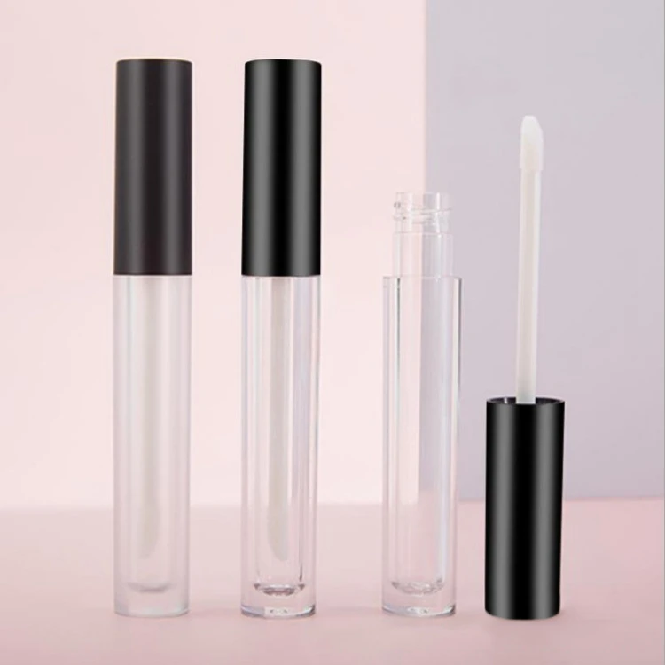 Custom Mousse Matte Empty Silikon Mascara Wand Canned Lash Glue Bottles Lash Spoolies Bottle Lip Scrub Mud Container With Label