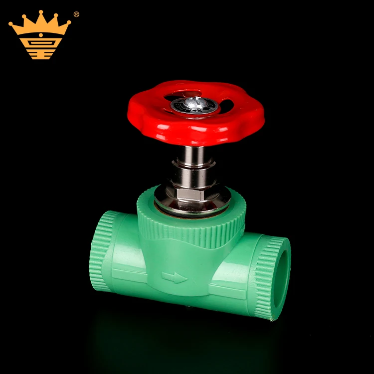PPR Fittings High Pressure 25mm Ppr Stop Valve Industry Home Plumbing Ppr Pipe Fittings Stop Cock Valve