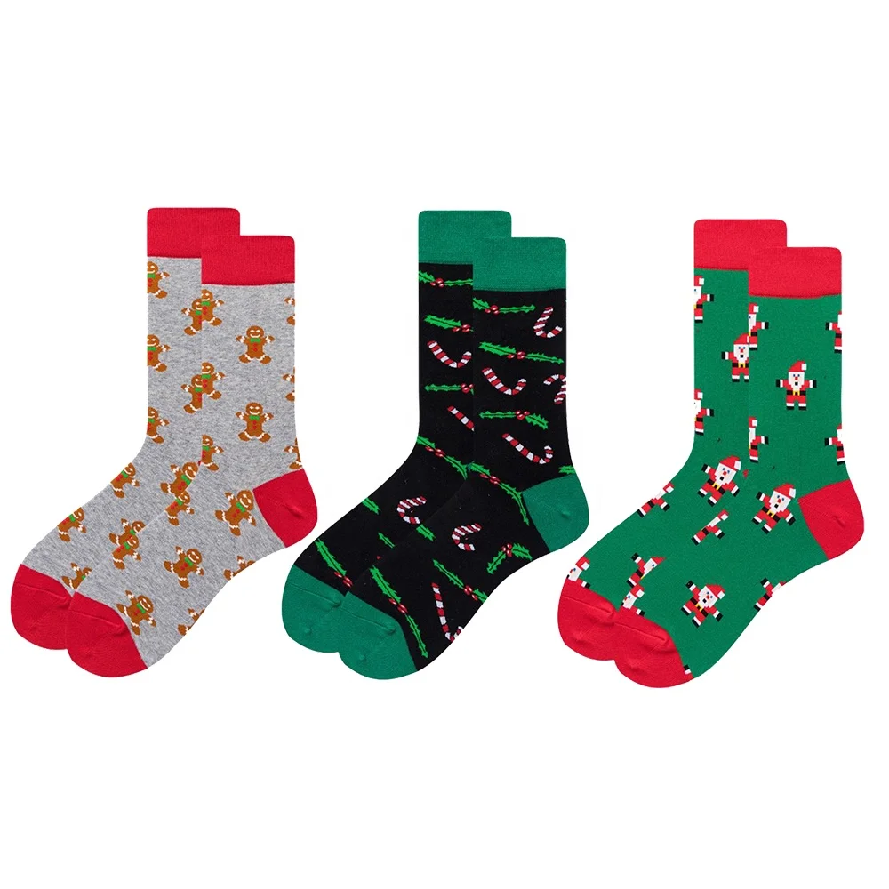 Quentin high quality men cotton happy socks with logo wholesale novelty funny art socks unisex skate fashion cool crazy socks