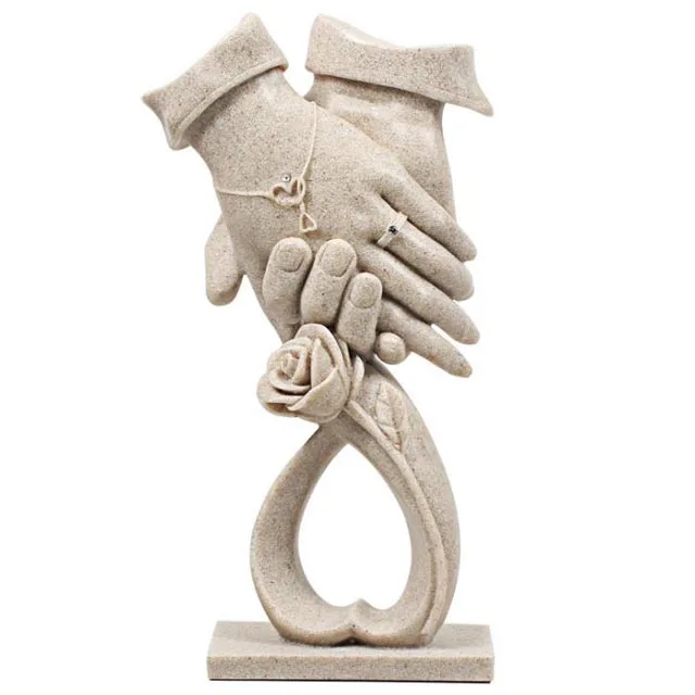 Cupid & Psyche Sculpture Eros Or Love,Resin Hand Craved Crafts