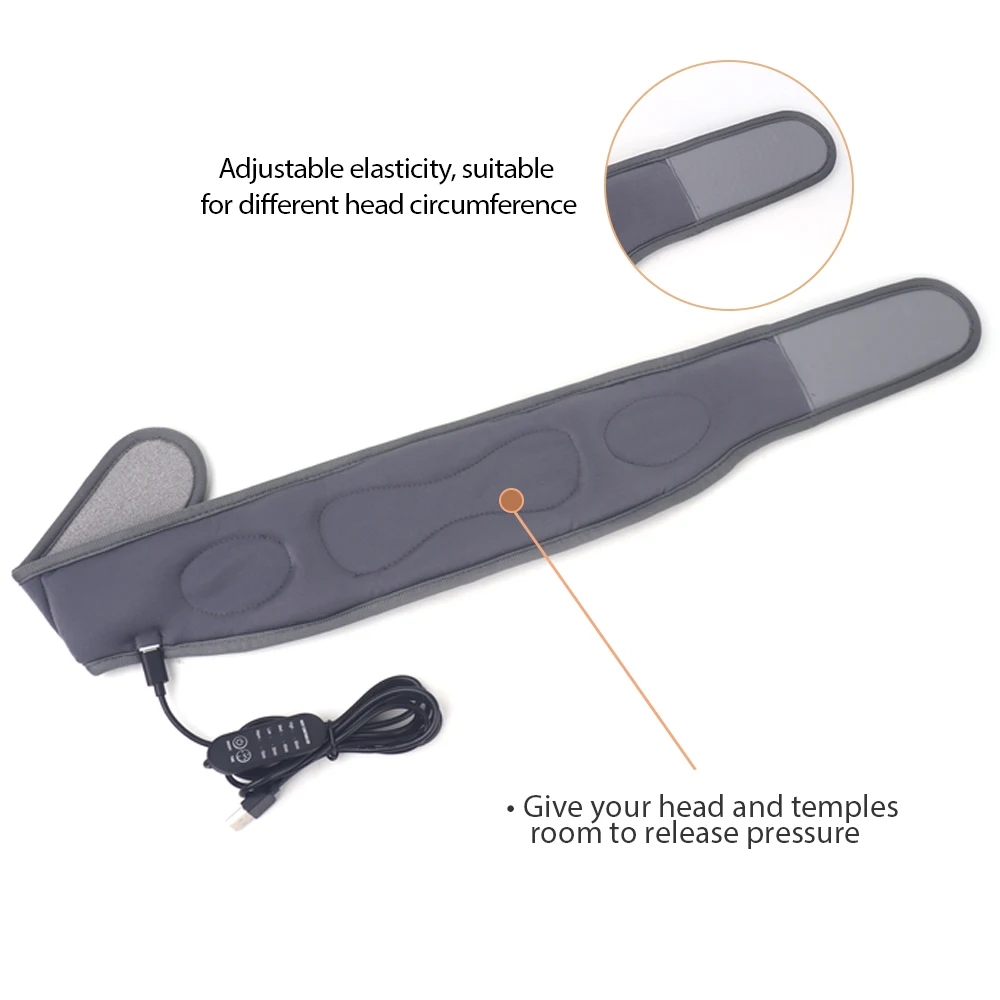 Pakcare OEM USB Electric 3D Weighted Heating Headband