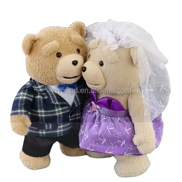 Ted I wanna marry you plush dressed cute kids lovely toy