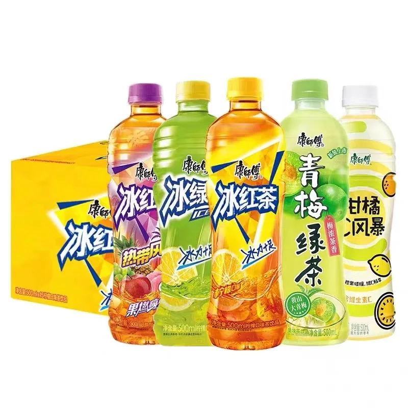 Master Kong Bottled Green Tea Drink Hot Selling Tea And Fruity Drinks From China