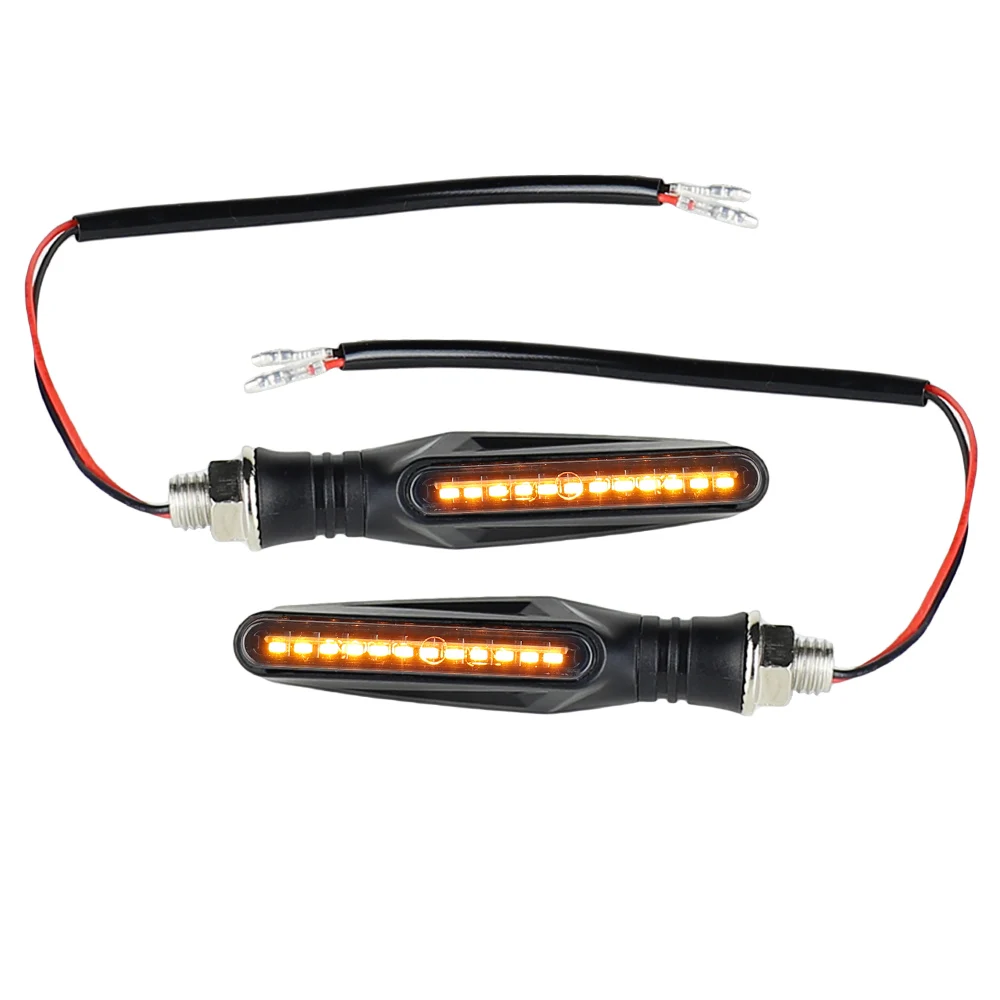  Светодиодная мотоциклетная Поворотная сигнальная лампа индикатора 12 SMD Светодиодный проблесковый маячок для