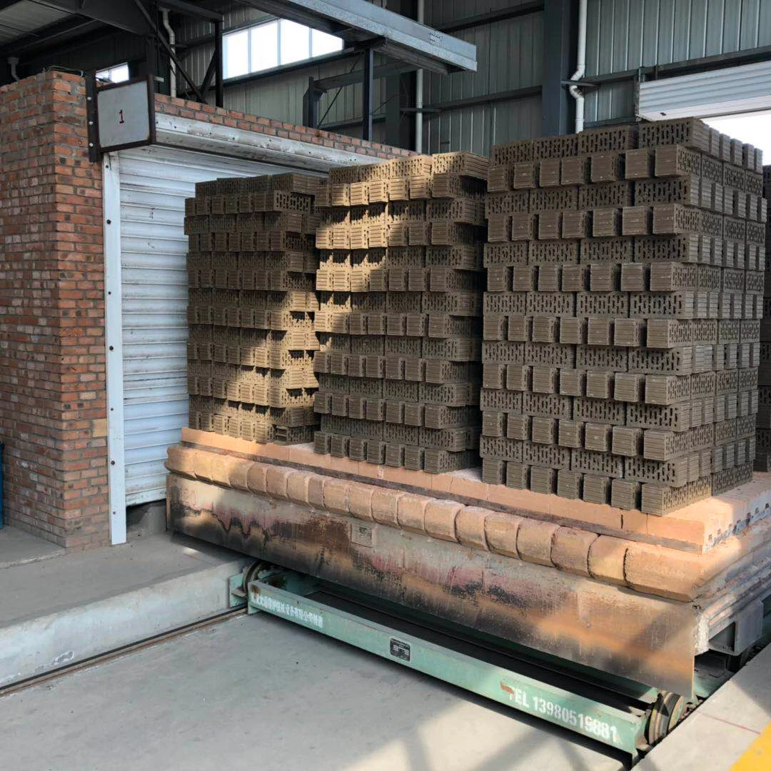 High production fired clay brick tunnel kiln for brick plant