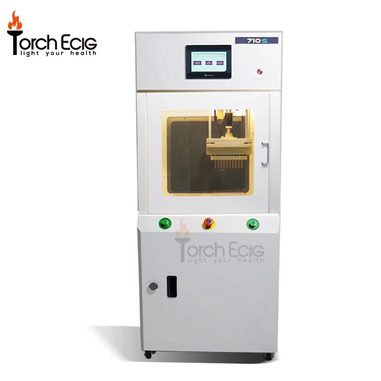 
Automatic 100pcs/times vape pen cartridge thc cbd oil 510 cartridge filling machine 