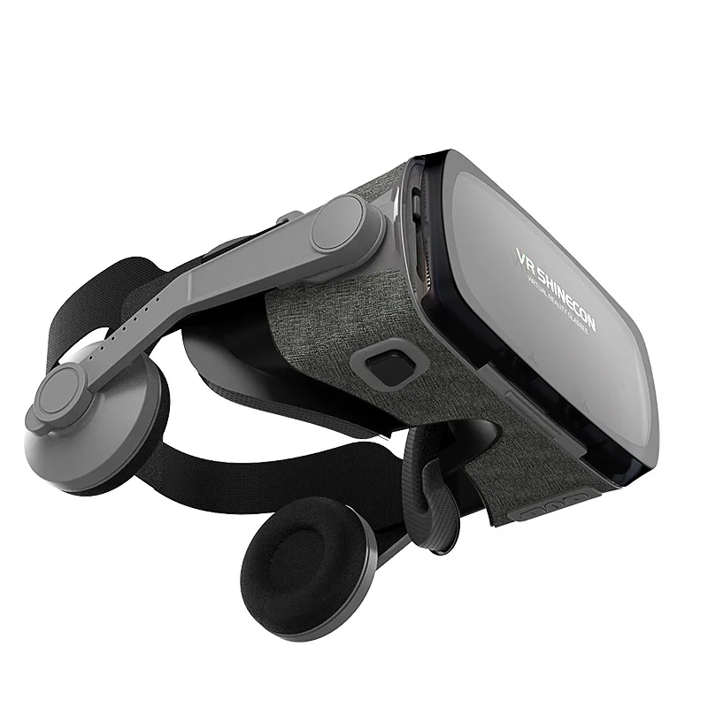 Открытый новый дизайн VR гарнитура с регулируемыми стерео наушниками для 3D игр и видео