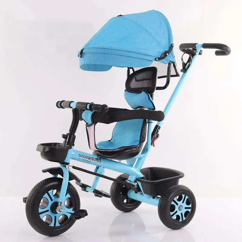New model fashion baby trike 4in1 /kids gift baby children tricycle /wholesale cheap baby Tricycle kids pedal trike