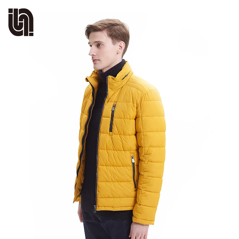 
Oem custom logo men winter faux down puffer jaket 