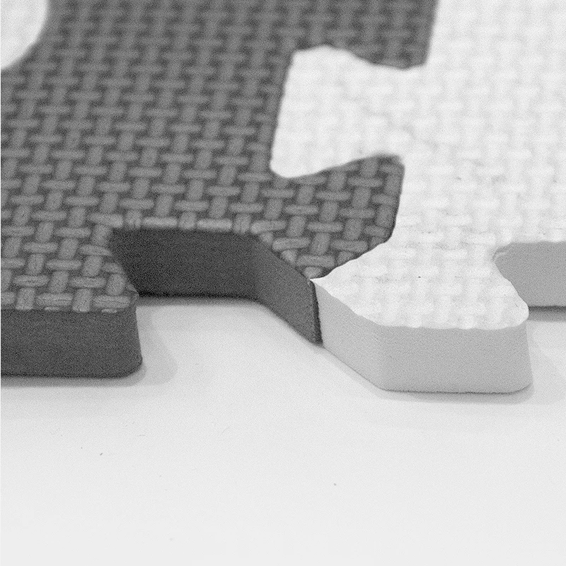 black white interlocking tatami foam puzzle mat floor jigsaw taekwondo judo eva mat wrestling eva gym mat
