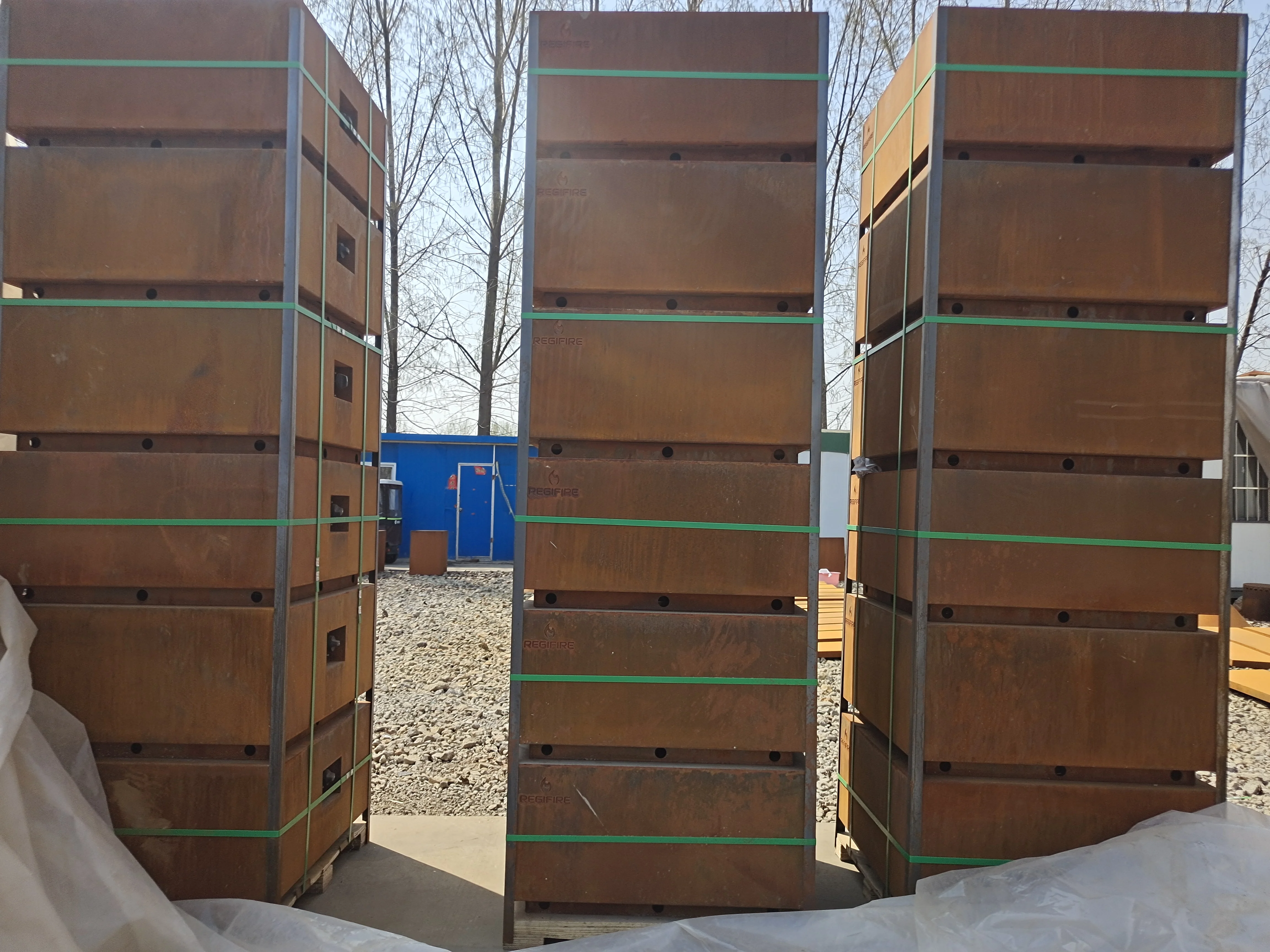 Пропановая пожарная колонна пропановый