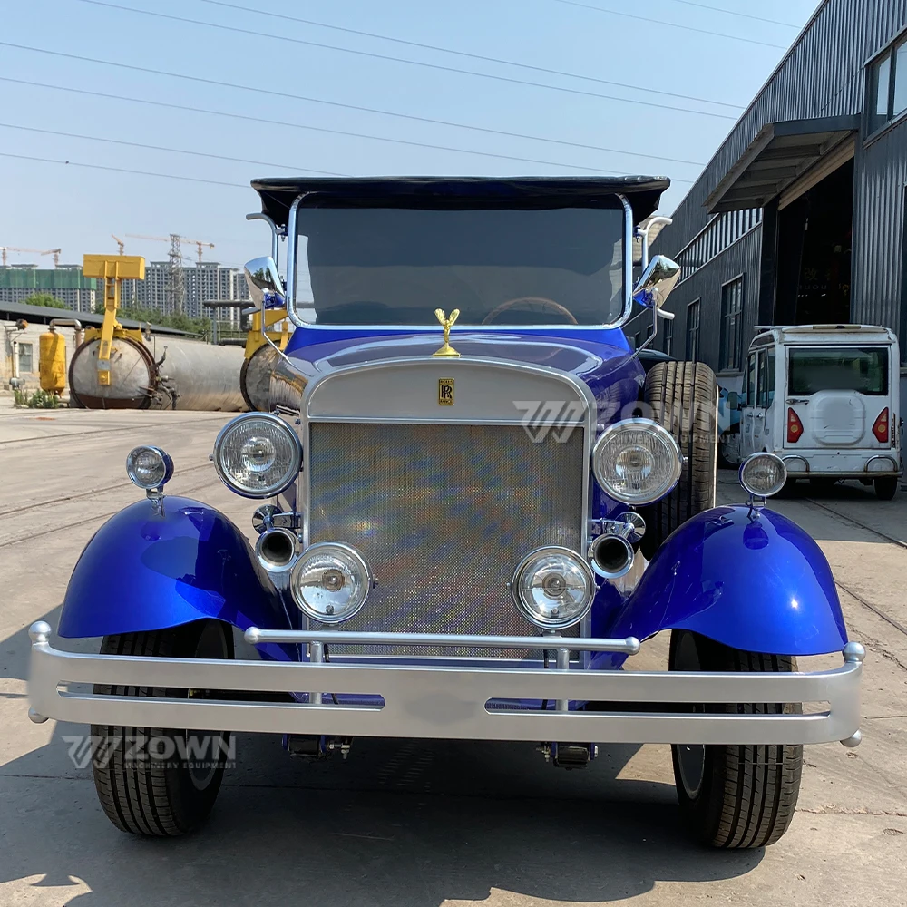 New Design Old Vintage Golf Cart Antique Sightseeing Electric Classic Car Retro Classic Rolls Royce Classic Cars For Sale