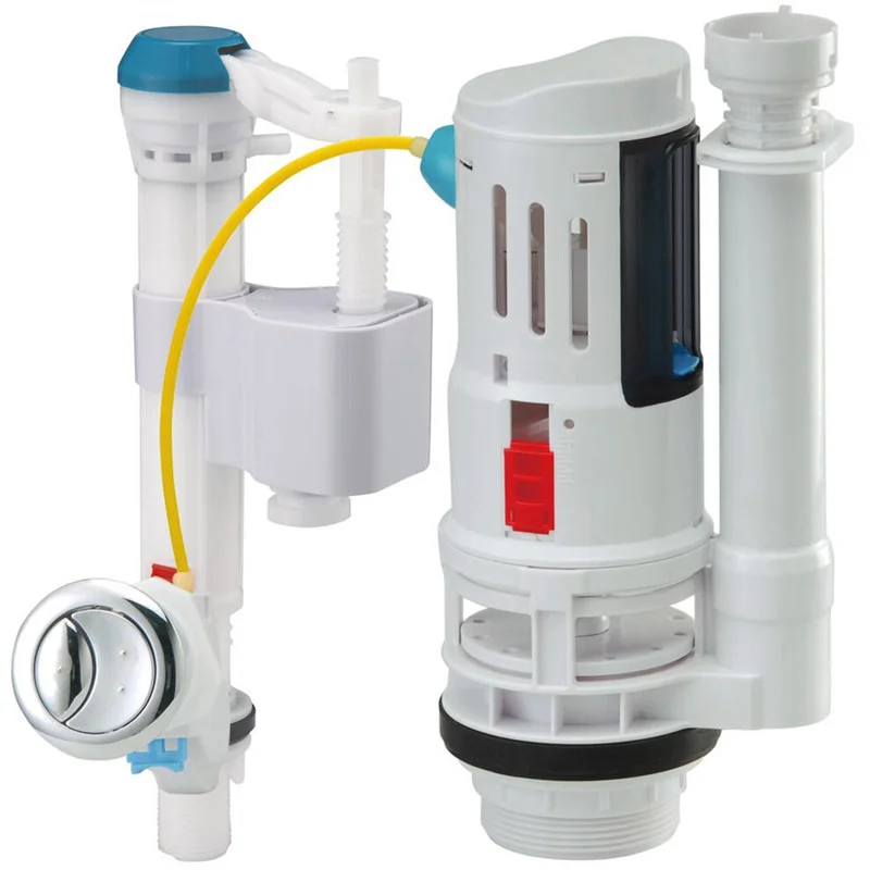 Bathroom Outlet Valve Fittings Repair Accessories Toilet Flush Valves Replacement For One Piece Toilet Top
