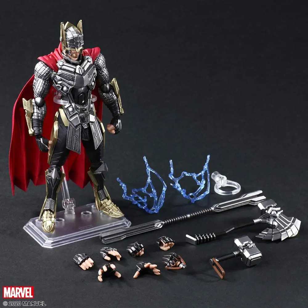 Custom Cosmic Thor Variant With Art Action Figure