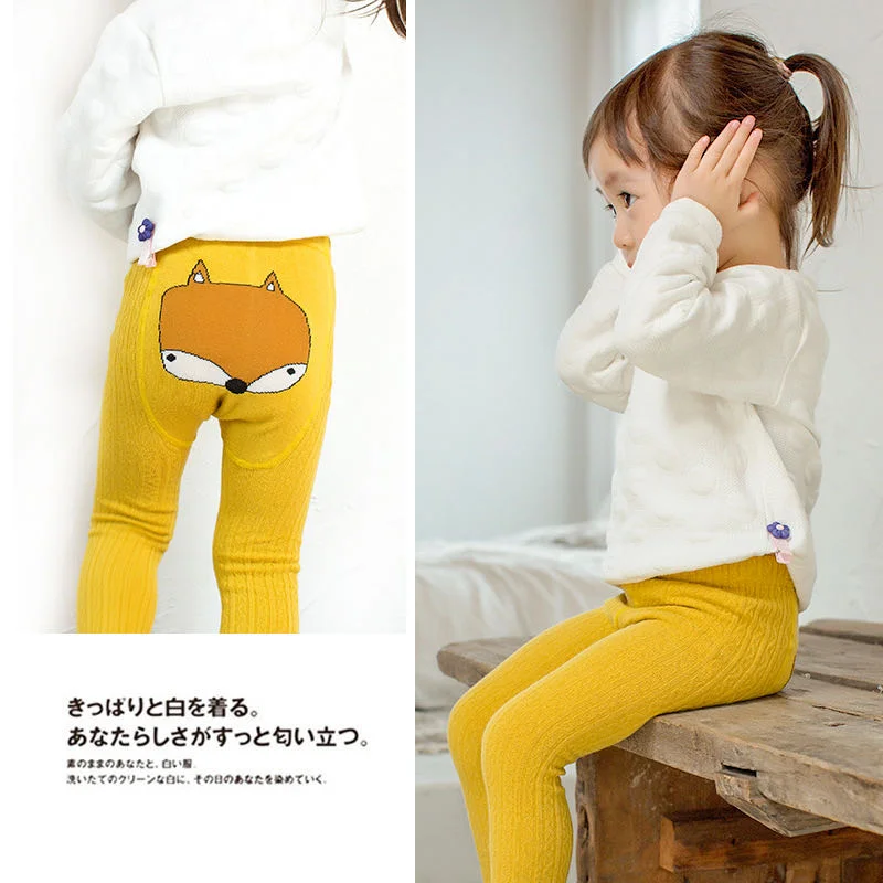 Girls and boys jacquard soft cotton popular leggings stocking pants baby kids children  pantyhose kids tights
