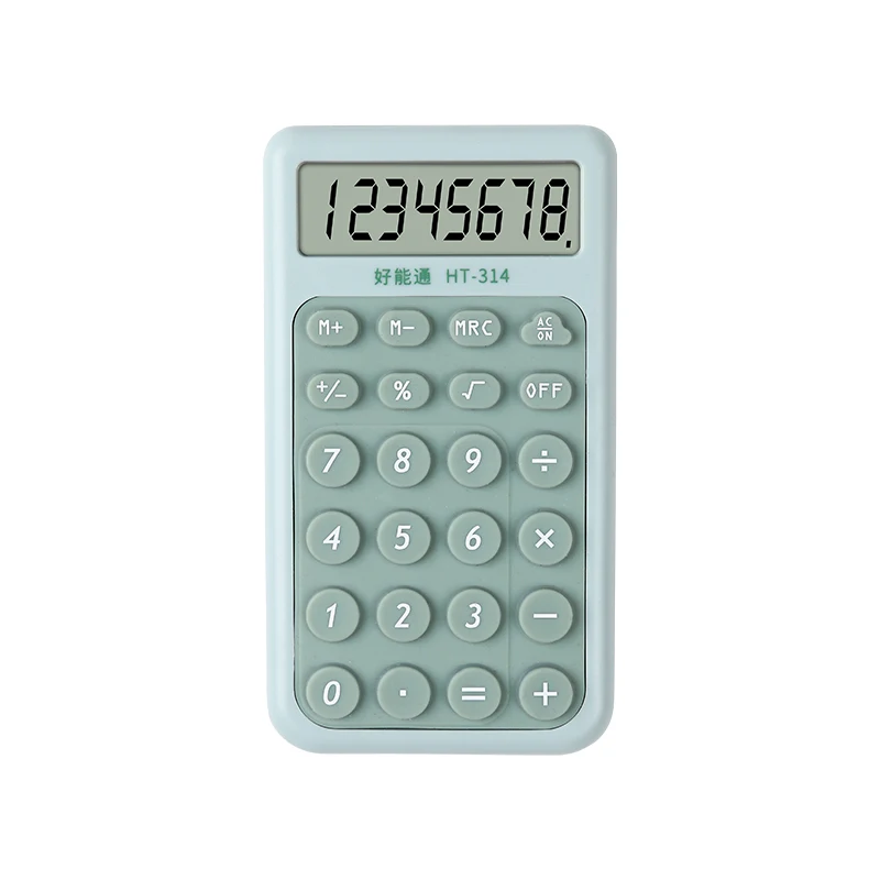 Wholesale Toast Mini Calculator LCD Display Calculator Student Supplies Learning Stationery Mini Electronic Gift Calculator