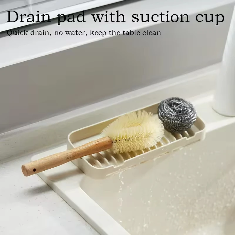 Silicone Soap Dish Kichen Sttorage Tray Soap Sponge Holder for Shower Bathroom Use Versatile Soap Dishes