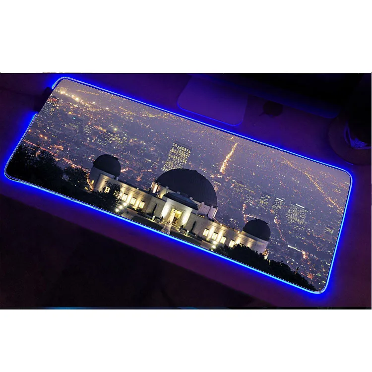 Прямая продажа с фабрики Расширенный сублимации пользовательские большой RGB игровой коврик для мыши