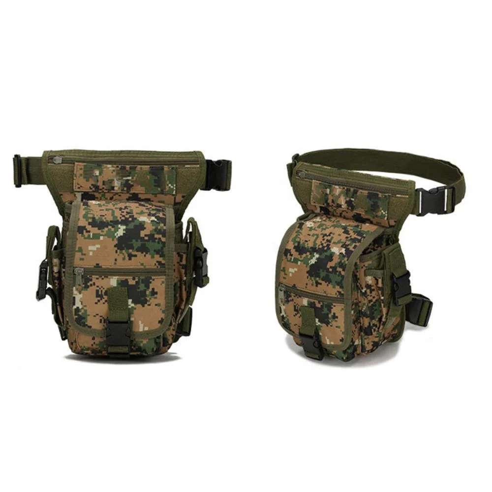 
2019 Multifunctional Drop Leg Waist Bag Tactical Military Leg Bag Outdoor Pack for Motorcycling Hiking 