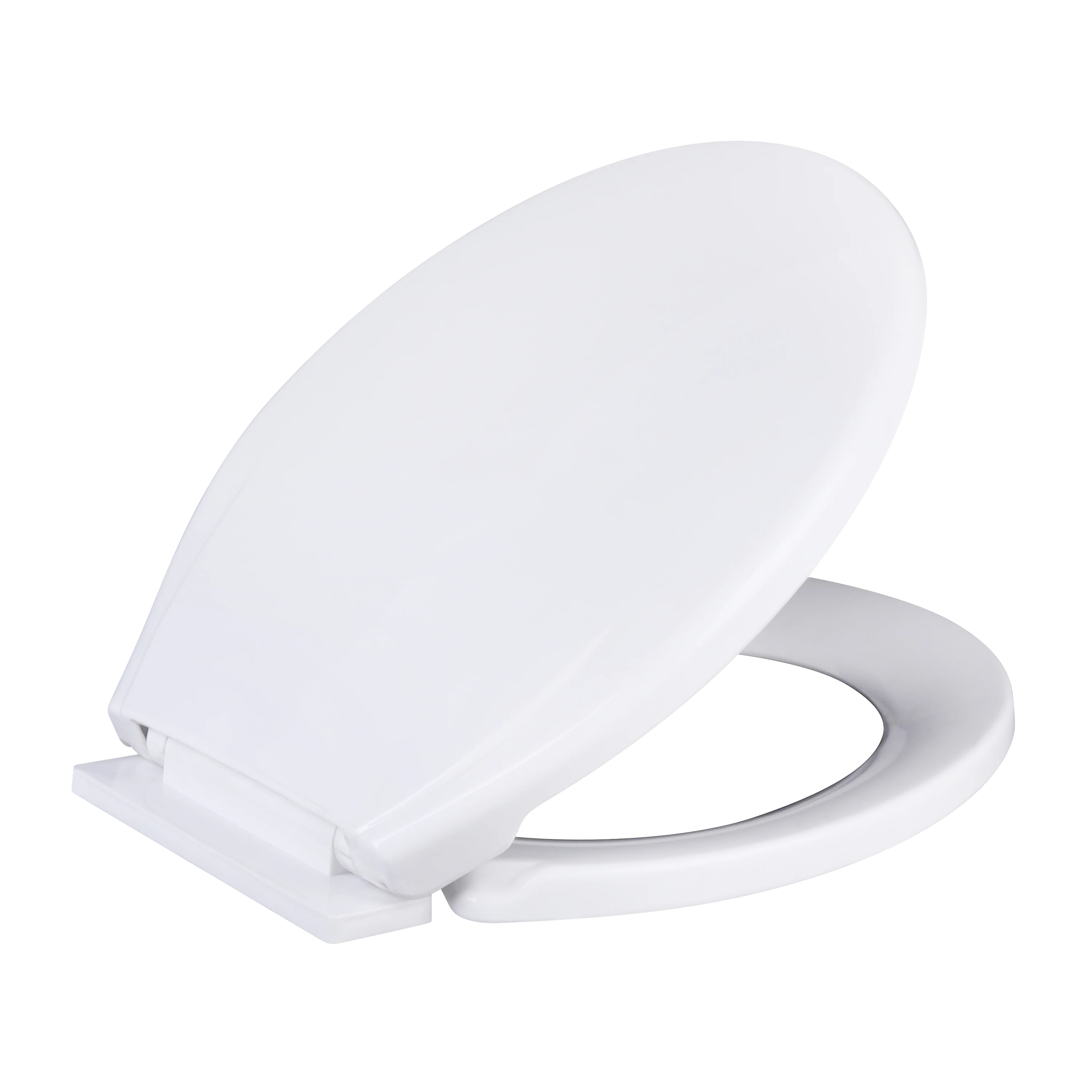 O shape design Round WC toilet seat cover top or bottom fix round shape toilet lid
