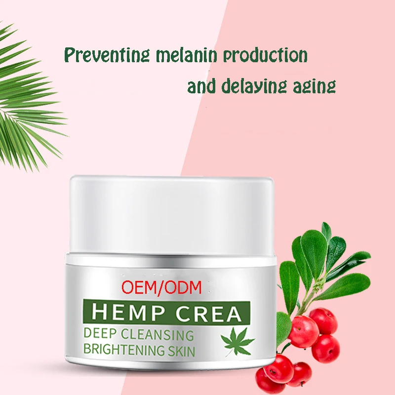 Private Label Pain Relief CBD Hemp Oil Cream Natural Hemp Extract Organic Cream for skin whitening face cream