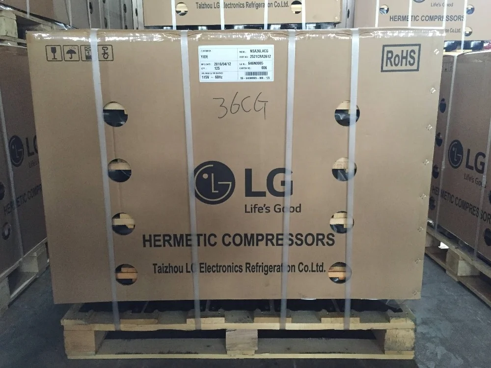  LG компрессор холодильника R600a CSB057 CSB069 CSB075 CMA089 CMA098 CMA110 CMA121 в отдельных картонных
