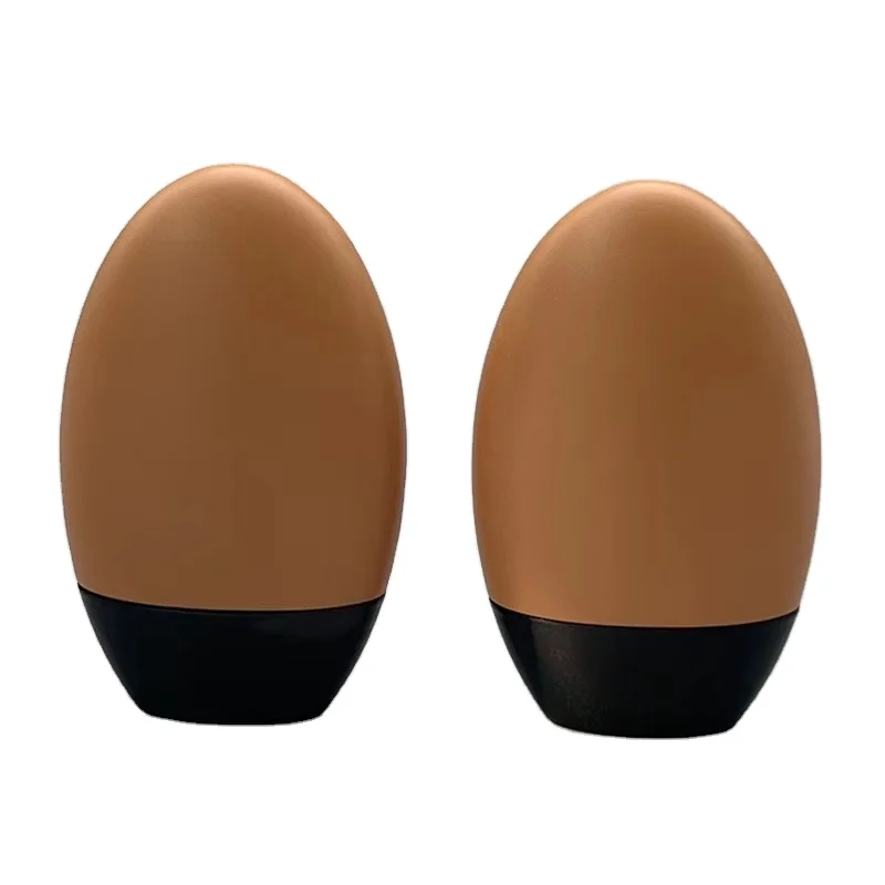 Коричневые 120 мл биоразлагаемые овальные упаковочные трубки для крема 50 мл твист пластиковые дезодорирующие трубки 50 г