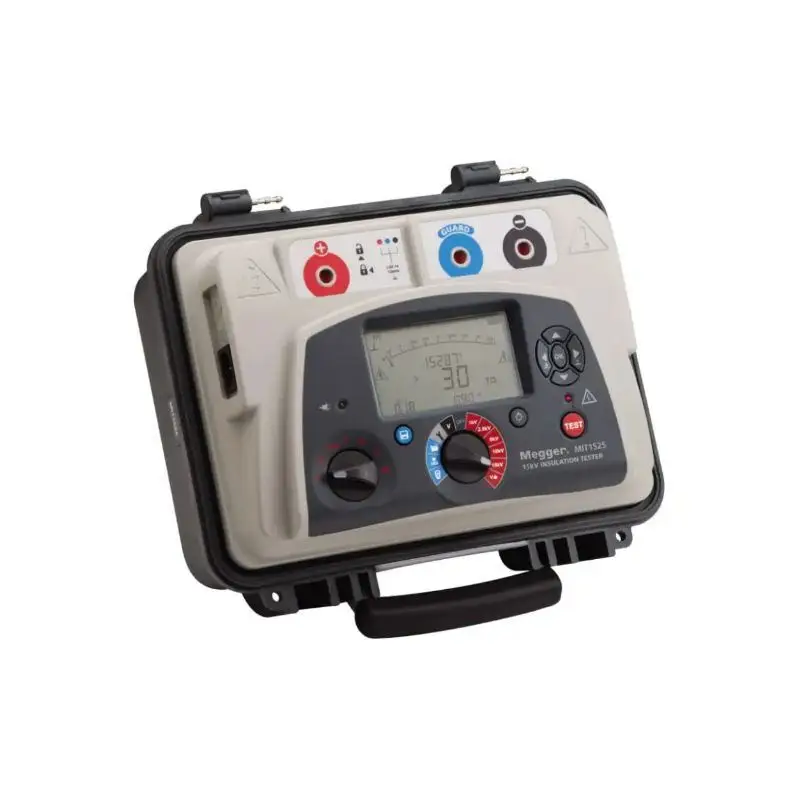 Megger MIT1525 Insulation Resistance Tester, 15kV Industrial Insulation Tester