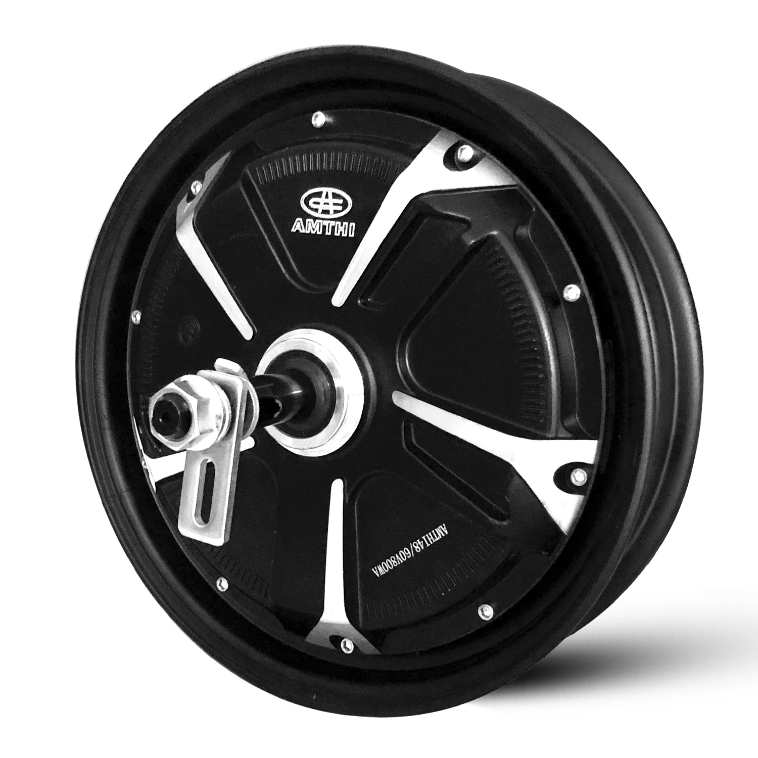 single shaft 10 inch 12 inch brushless dc 10000w 15kw wheel hub motor