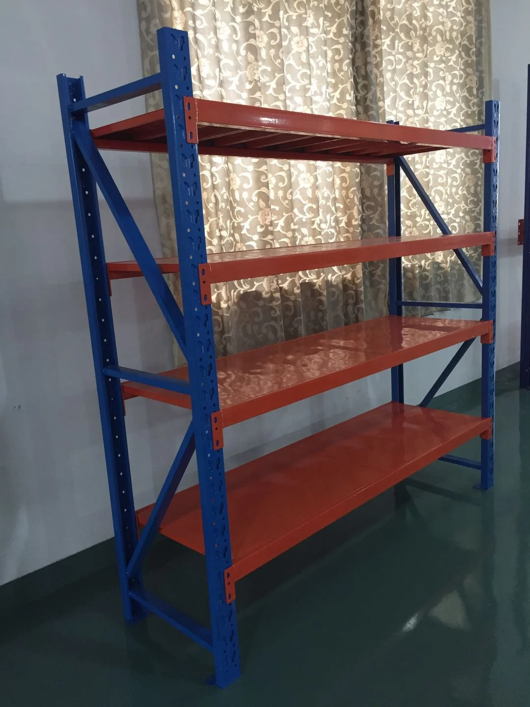 
New style metal material light duty rack warehouse shelving 