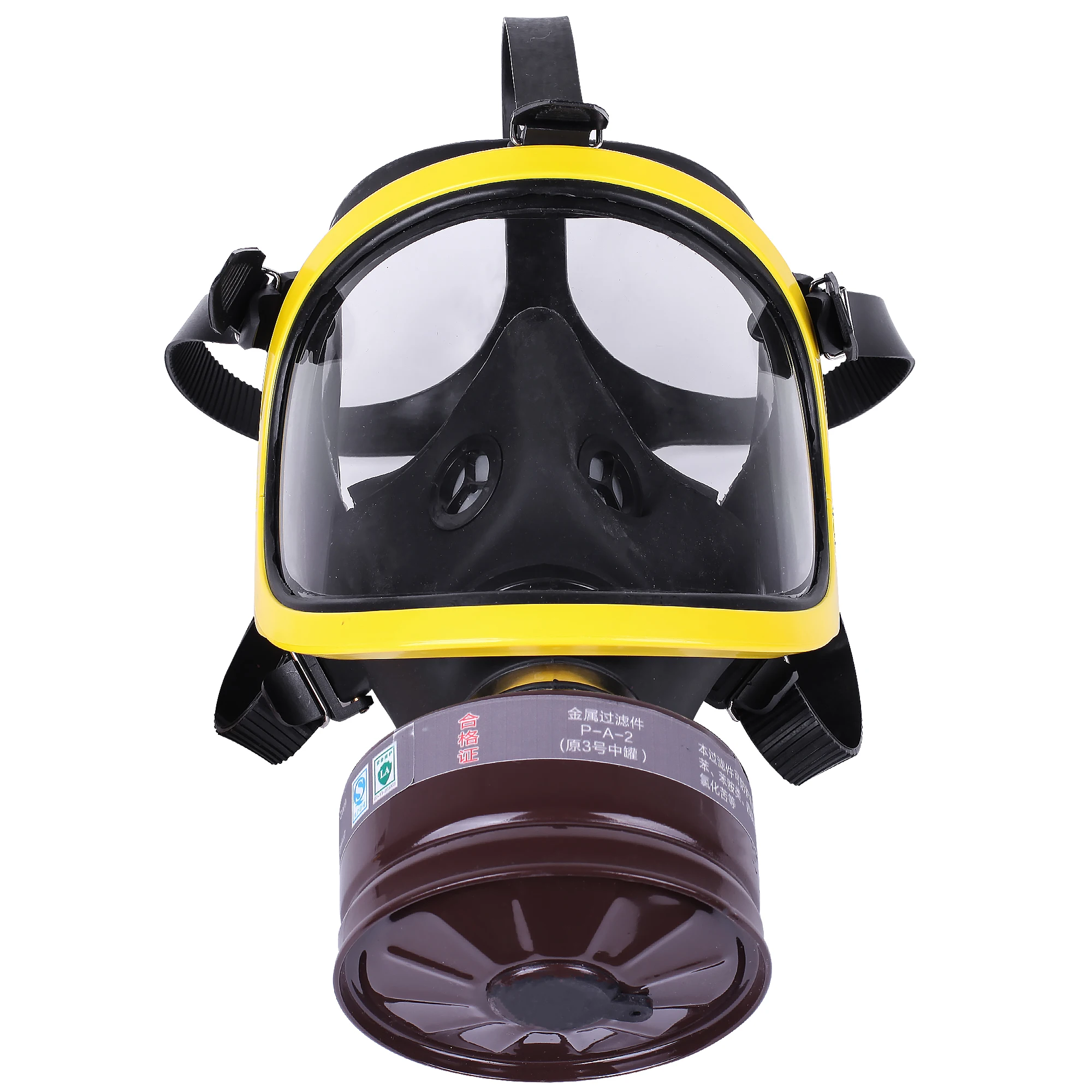 Противотуманный противогаз с широкими полями