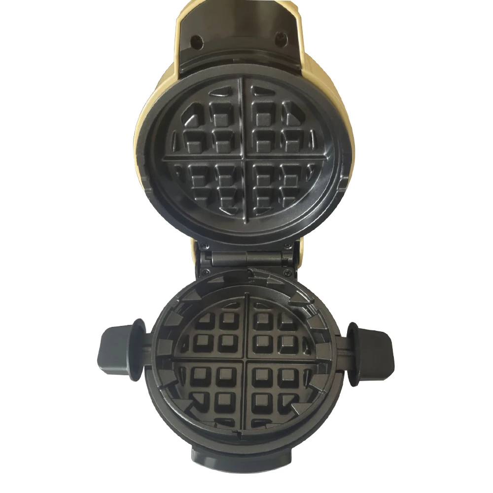 520W Portable Grill Machine Energy Saving Electric Mini Round Waffle Maker