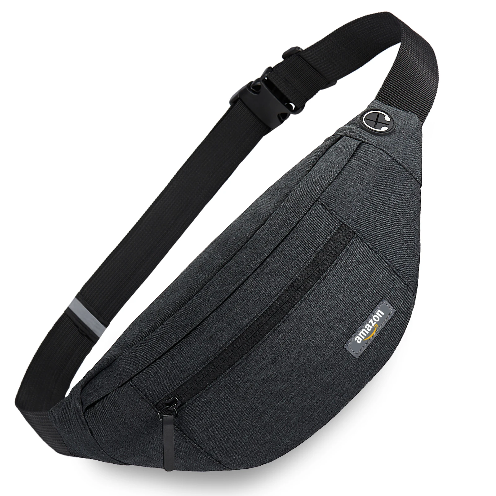 free sample best selling riding hiking fanny pack with adjustable belt waterproof leather waist bag for men