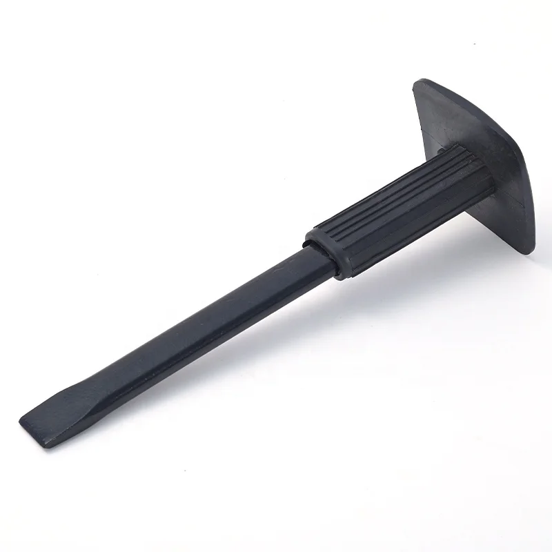 Industrial OEM Stone Cold Chisel With Hexagonal Rubber Protective Handle