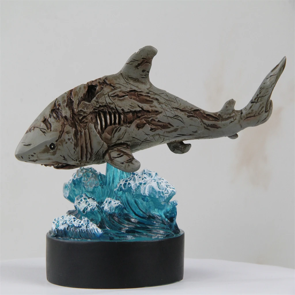 2022 the bad guys swinging girl halloween decoration shark tank toy jaws loungefly zombie Shark halloween decorations clearance