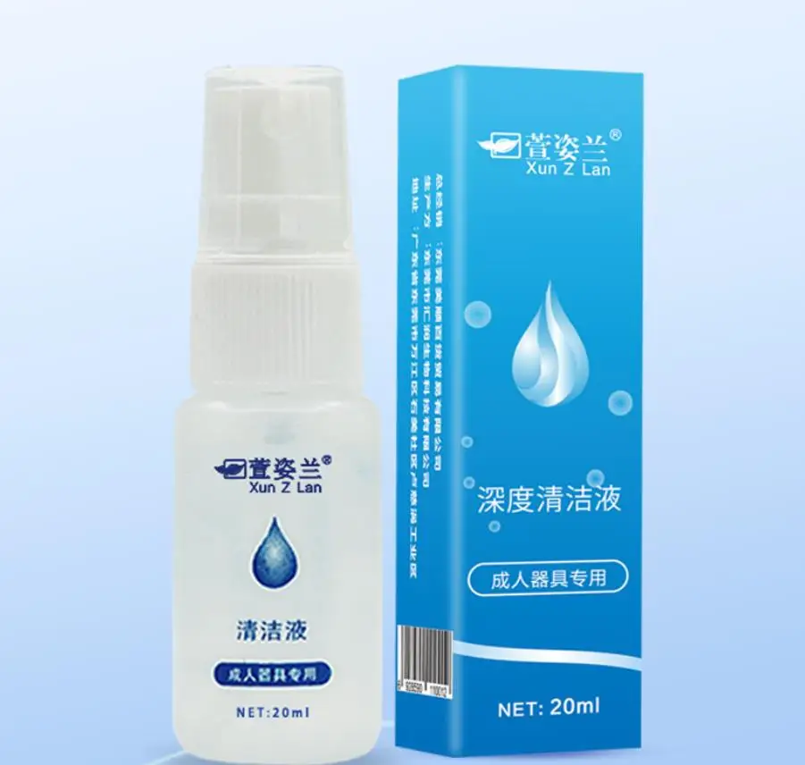20ml Sex Toy Cleaner Disinfection Liquid for Sex Vibrator Body Safe Cleaning Spray Bottle Sex Products Sterilization