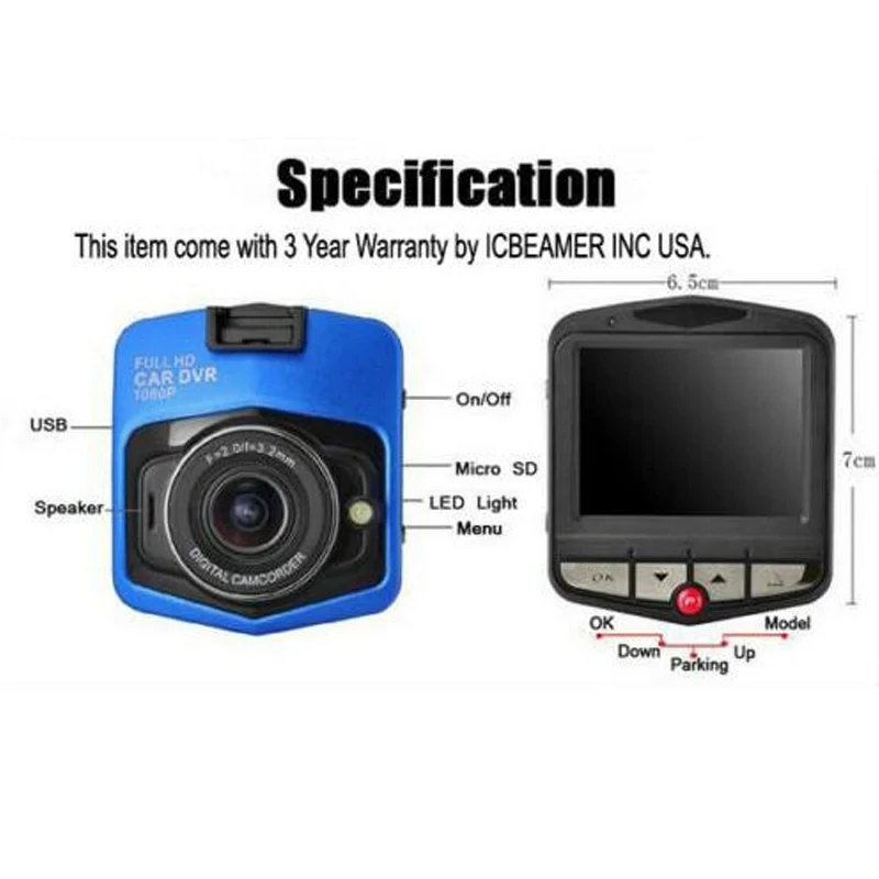 Cheap HD 1080p Digital Car Video Recorder 2.2 Inch Screen Mini Dvr Car Camera For Cars