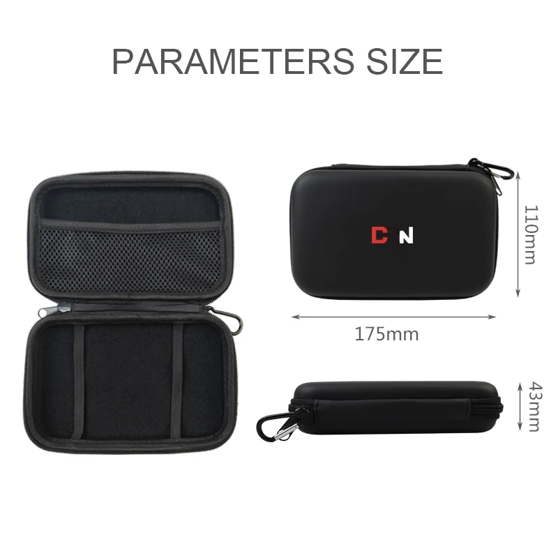 Waterproof Packaging Case For Smart Geiger Counter Nuclear Radiation Dosimeter Gamma X-ray Personal Detector Counter Tester