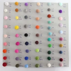 crochet christmas ornament felt wool ball garland for wholesales