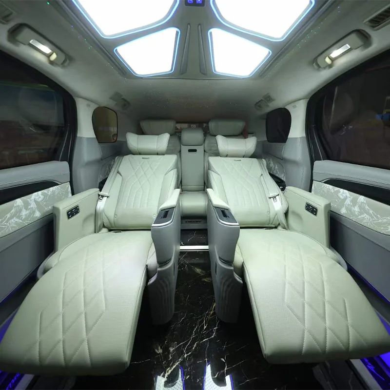 Factory Hot Sales Vip Seat with Touch Screen Control for Vito Vclass Alphard Vellfire Leather Customized Logo Vans Seat