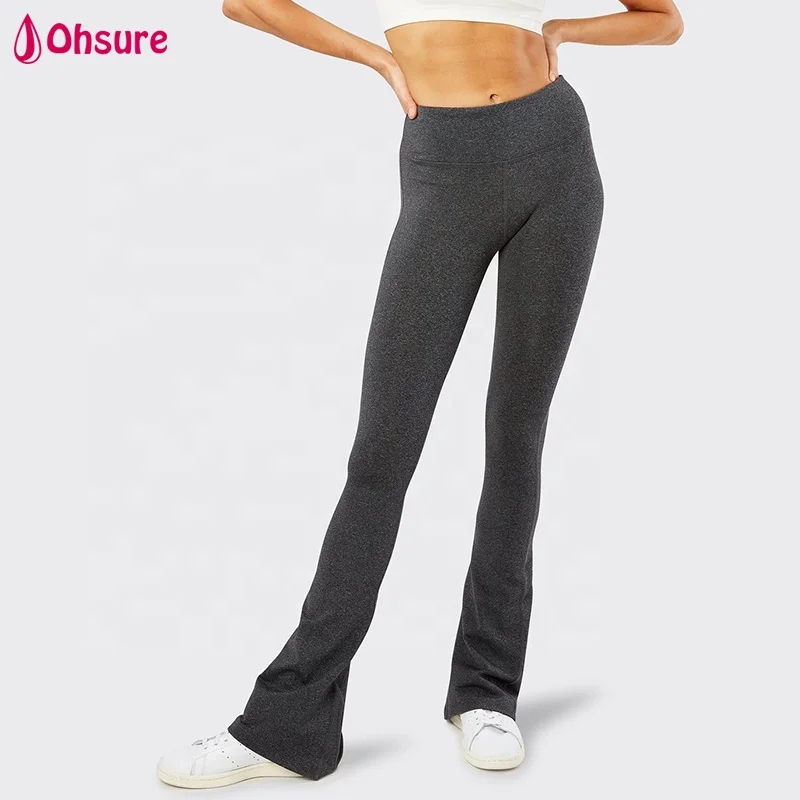 
Wide Leg Sport Pants Women High Waist Stretch Bandage Flare Pants Broad Leg Dance Yoga Pants Sport Long Trousers 