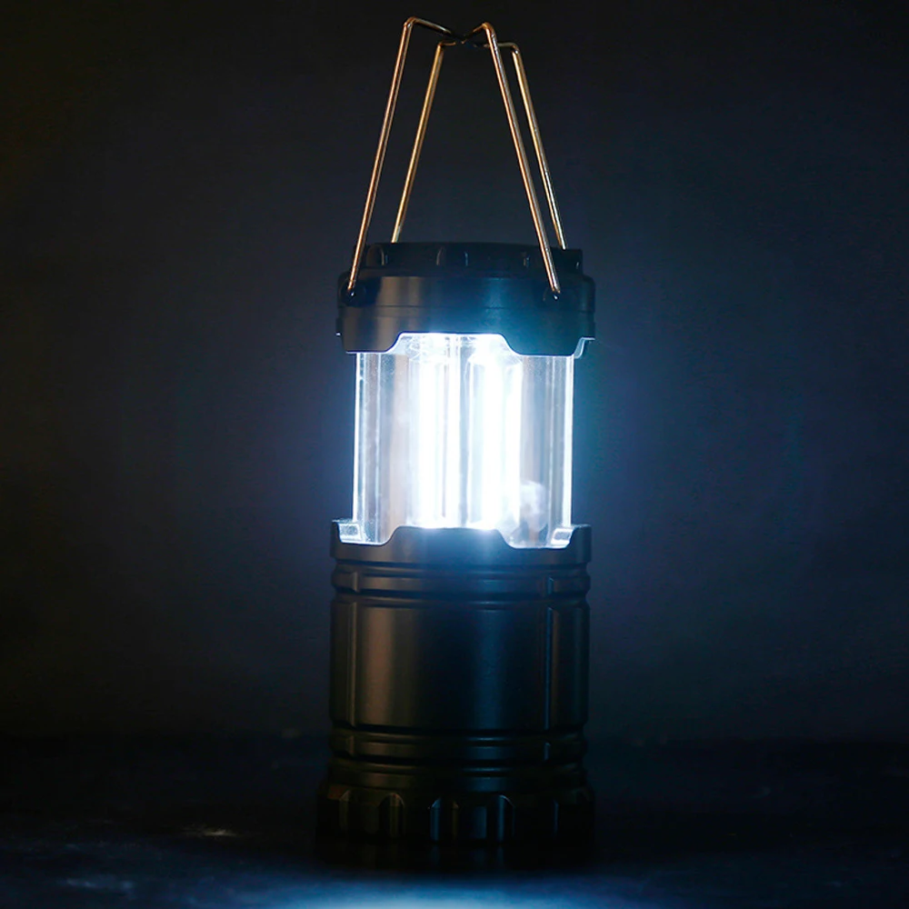 Bright 30LED Camping Lanterns Battery Powered Telescopic Hanging Portable Lanterns for Outdoor Camping Hiking