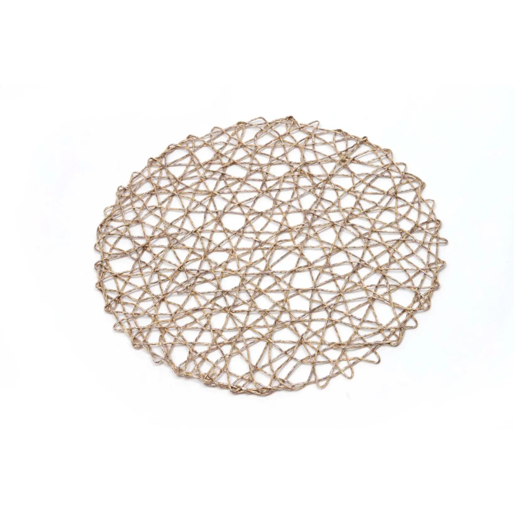Factory Price CLASSIC Woven Placemats Round Round Food Serving Placemats Sustainable Rectangular Dining Tables