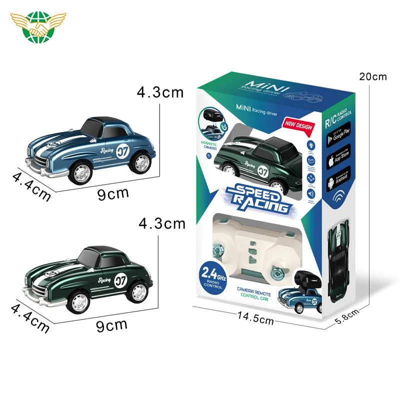 New Arrivals Mini RC Cars Drift 1/46 Children Car Toys Mini High Speed RC Racing Car with Lights